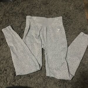 Gym shark leggings in size small